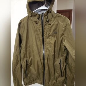The North Face "Alta Vista" hooded jacket.  Men's size Medium. Olive green.